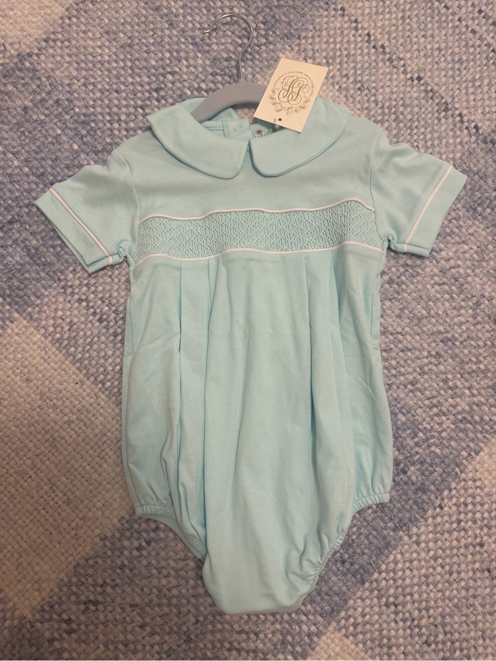 The Beaufort Bonnet Company Smocked Bradford Pima bubble